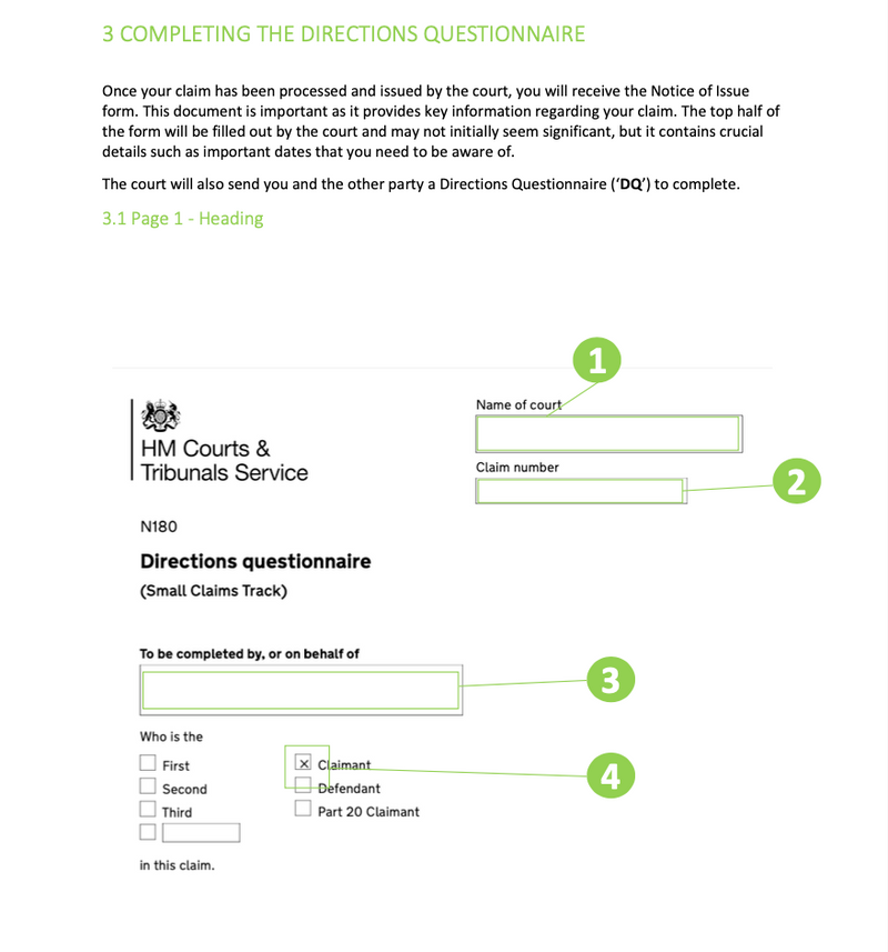 Load image into Gallery viewer, Small Claims Court 4: Directions Questionnaire and Mediation
